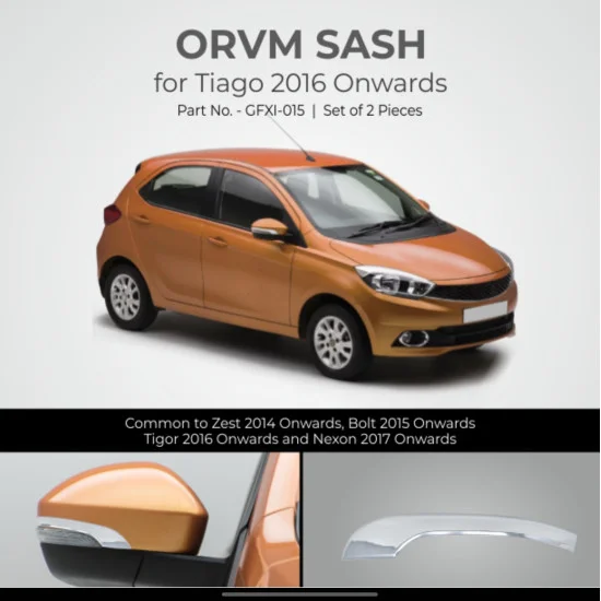 Buy Tata Tiago OVRM Sash Car Accessories Online Shopping